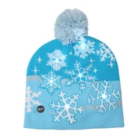 Christmas Decorations Adult Children's Glowing Knit Cap Nhmv155588 sku image 17