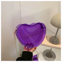 Women's Small Spring&summer Pvc Streetwear Shoulder Bag Chain Bag sku image 1