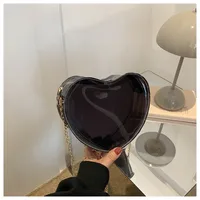 Women's Small Spring&summer Pvc Streetwear Shoulder Bag Chain Bag sku image 4