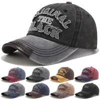 Unisex Retro Letter Curved Eaves Baseball Cap main image 1