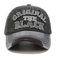 Unisex Retro Letter Curved Eaves Baseball Cap main image 5
