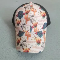 Women's Simple Style Classic Style Geometric Flower Curved Eaves Baseball Cap main image 4