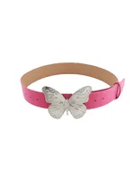 Simple Style Butterfly Pu Leather Alloy Patchwork Women's Leather Belts main image 5