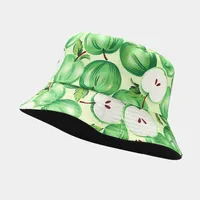 Women's Elegant Basic Fruit Printing Wide Eaves Sun Hat main image 1