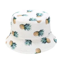 Women's Elegant Basic Fruit Printing Wide Eaves Sun Hat sku image 1