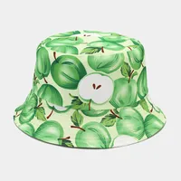 Women's Elegant Basic Fruit Printing Wide Eaves Sun Hat sku image 5