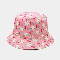 Women's Elegant Basic Fruit Printing Wide Eaves Sun Hat sku image 15