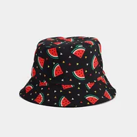 Women's Elegant Basic Fruit Printing Wide Eaves Sun Hat sku image 33
