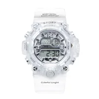 Sports Solid Color Buckle Electronic Kids Watches sku image 5