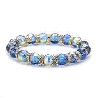 Ethnic Style Geometric Artificial Crystal Beaded Unisex Bracelets sku image 9
