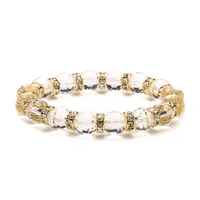 Ethnic Style Geometric Artificial Crystal Beaded Unisex Bracelets sku image 8