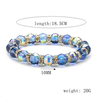 Ethnic Style Geometric Artificial Crystal Beaded Unisex Bracelets main image 6