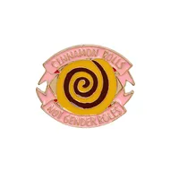 Casual Novelty Geometric Letter Alloy Enamel Women's Brooches sku image 3