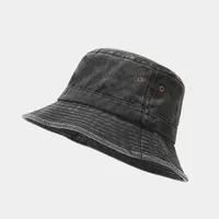 Women's Elegant Basic Simple Style Solid Color Patchwork Flat Eaves Bucket Hat sku image 1
