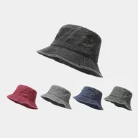 Women's Elegant Basic Simple Style Solid Color Patchwork Flat Eaves Bucket Hat main image 1