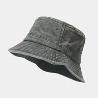 Women's Elegant Basic Simple Style Solid Color Patchwork Flat Eaves Bucket Hat sku image 6