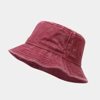 Women's Elegant Basic Simple Style Solid Color Patchwork Flat Eaves Bucket Hat sku image 5