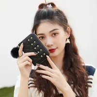 Women's Solid Color Pu Leather  Zipper Coin Purses main image 2