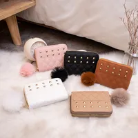 Women's Solid Color Pu Leather  Zipper Coin Purses main image 1