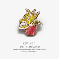 Simple Style Cactus Alloy Enamel Metal Unisex Brooches main image 3