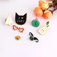 Cartoon Style Animal Alloy Enamel Women's Brooches main image 1