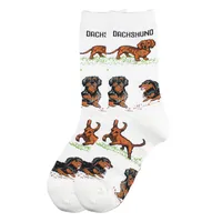 All Polyester Socks   Fashion Brand Animal Music Pepper Pattern Fashionable Polyester Socks Men's Medium Polyester Socks sku image 17