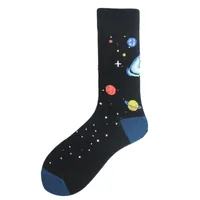 All Polyester Socks   Fashion Brand Animal Music Pepper Pattern Fashionable Polyester Socks Men's Medium Polyester Socks sku image 7