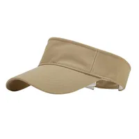 Unisex Casual Simple Style Solid Color Curved Eaves Sun Hat main image 1