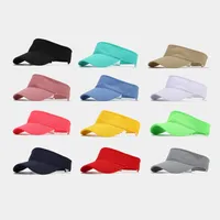 Unisex Casual Simple Style Solid Color Curved Eaves Sun Hat main image 5
