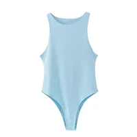Women's Bodysuits Bodysuits Simple Style Solid Color sku image 10