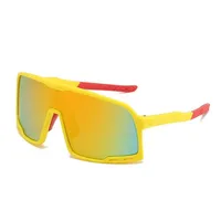 Streetwear Geometric Ac Square Full Frame Sports Sunglasses sku image 7