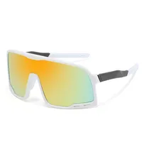Streetwear Geometric Ac Square Full Frame Sports Sunglasses sku image 9