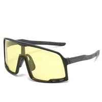 Streetwear Geometric Ac Square Full Frame Sports Sunglasses sku image 3