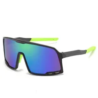 Streetwear Geometric Ac Square Full Frame Sports Sunglasses sku image 1