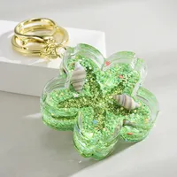 Cute Starfish Arylic Unisex Bag Pendant Keychain sku image 5