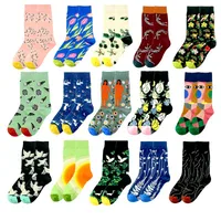 Unisex Cute Pastoral Plant Cotton Ankle Socks A Pair main image 1