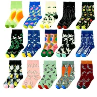 Unisex Cute Pastoral Plant Cotton Ankle Socks A Pair main image 2
