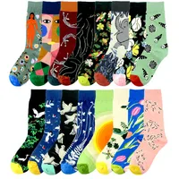Unisex Cute Pastoral Plant Cotton Ankle Socks A Pair main image 3