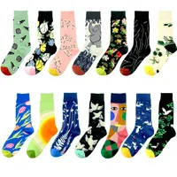 Unisex Cute Pastoral Plant Cotton Ankle Socks A Pair main image 4