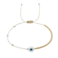 Ethnic Style Simple Style Colorful Seed Bead Knitting Women's Bracelets sku image 1