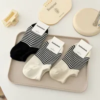Women's Simple Style Plaid Cotton Ankle Socks A Pair main image 3