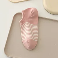 Women's Simple Style Plaid Cotton Ankle Socks A Pair sku image 2