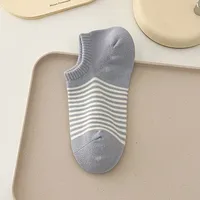 Women's Simple Style Plaid Cotton Ankle Socks A Pair sku image 6