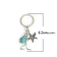 Marine Style Animal Alloy Unisex Bag Pendant Keychain main image 2