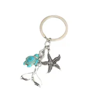 Marine Style Animal Alloy Unisex Bag Pendant Keychain main image 1
