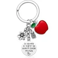 Simple Style Heart Shape Stainless Steel Polishing Keychain sku image 8