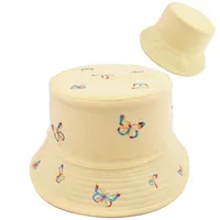 Unisex Simple Style Butterfly Embroidery Flat Eaves Baseball Cap sku image 3