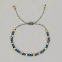 Basic Retro Shiny Solid Color Glass Wholesale Bracelets sku image 3