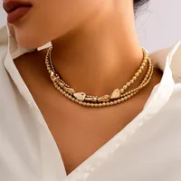 Geometric Wholesale Necklace sku image 7