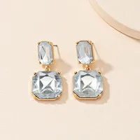 Fashion Letter Plating Alloy No Inlaid Earrings sku image 3